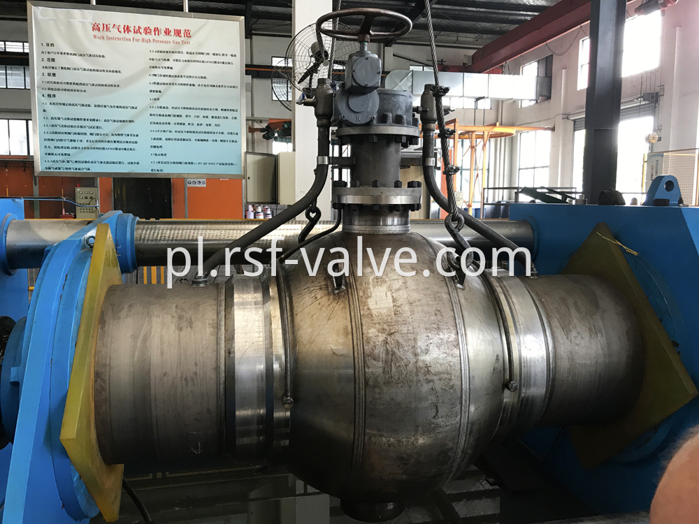 Api 6d Fully Welded Trunnion Mounted Ball Valve 2